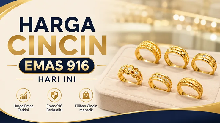 Harga Cincin Emas 916 Hari Ini