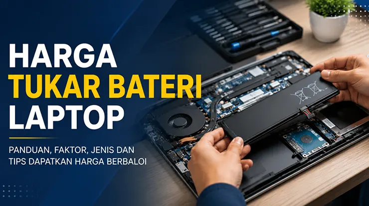 Harga Tukar Bateri Laptop