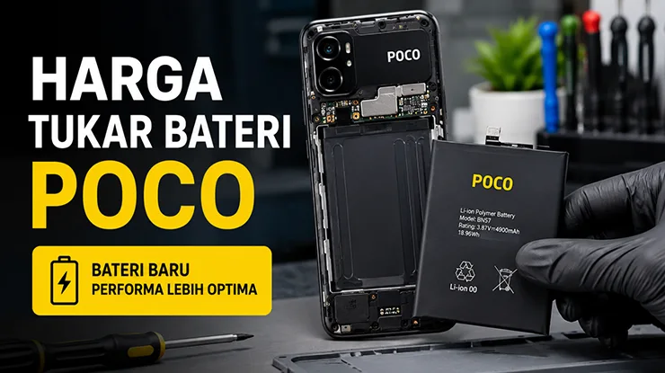 Harga Tukar Bateri POCO
