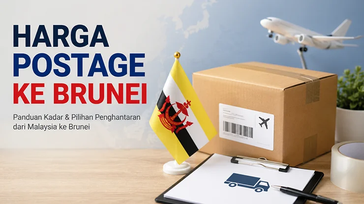 Harga Postage ke Brunei