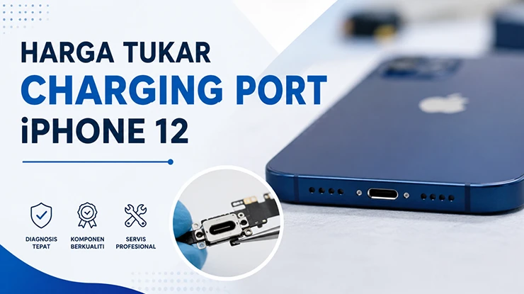 Harga Tukar Charging Port iPhone 12