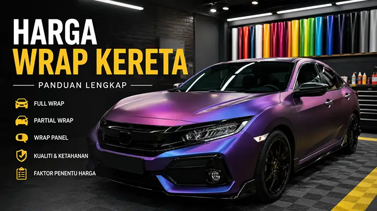 Harga Wrap Kereta