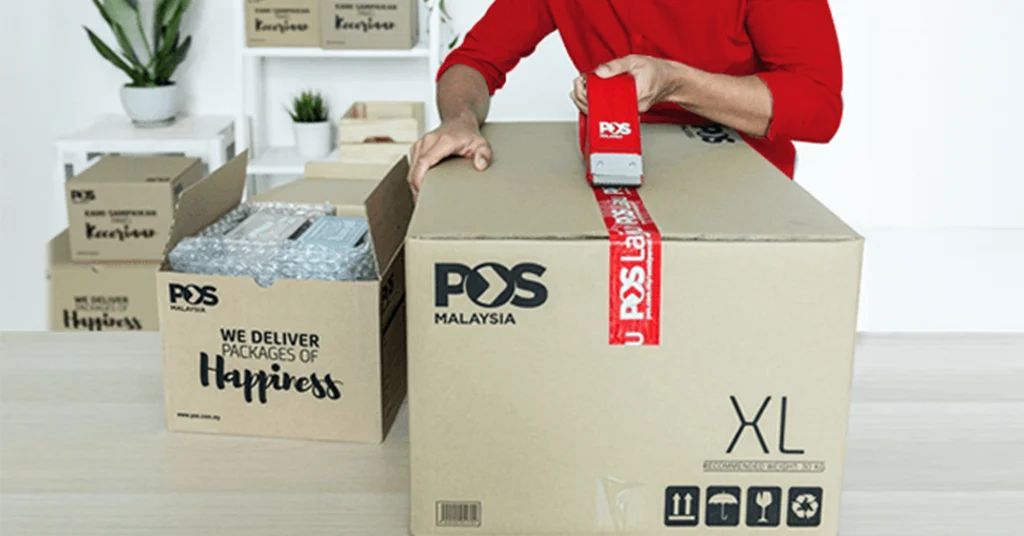 Saiz Kotak Pos Laju Mengikut Kapasiti
