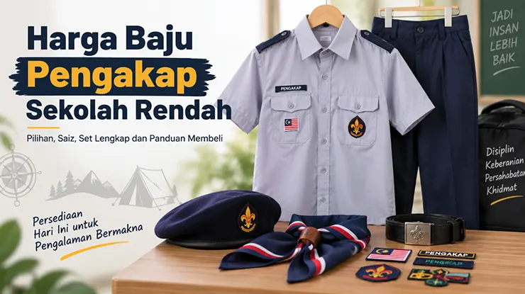 Harga Baju Pengakap Sekolah Rendah