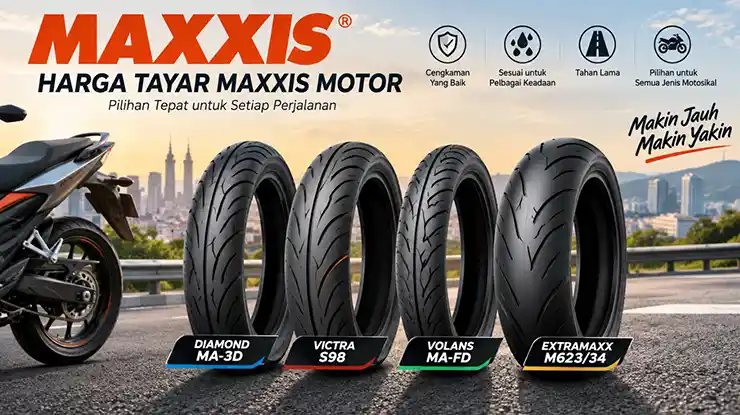 Harga Tayar Maxxis Motor