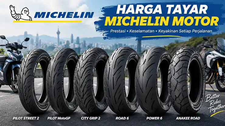 Harga Tayar Michelin Motor