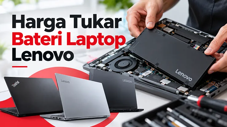Harga Tukar Bateri Laptop Lenovo