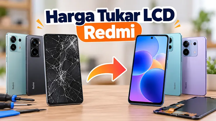 Harga Tukar LCD Redmi