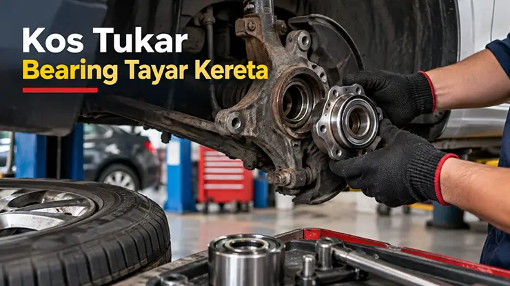 Kos Tukar Bearing Tayar Kereta
